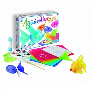 Набор для творчества – Рыбки, с красками (SentoSpherE, 6400k)